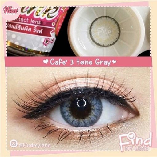 lens-café 3 tone-gray