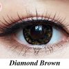 lens diamond brown