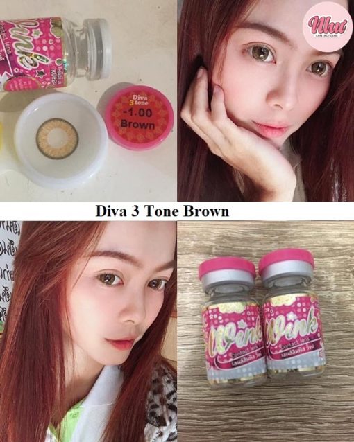 Diva 3 Tone Brown